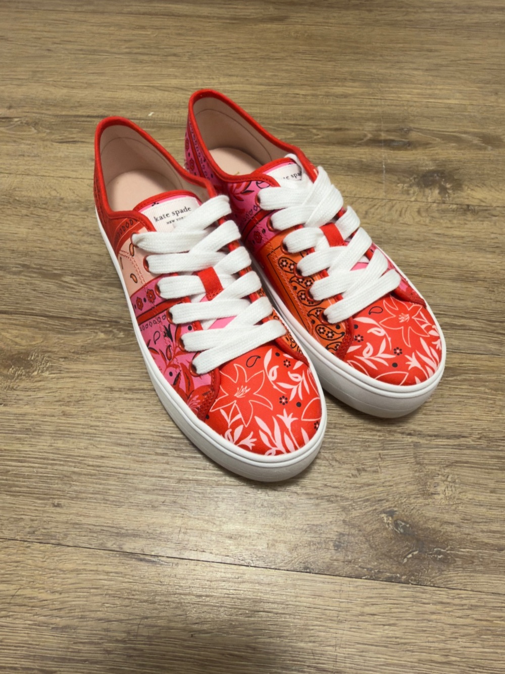 kate spade bandana Floral Low-Top Sneakers